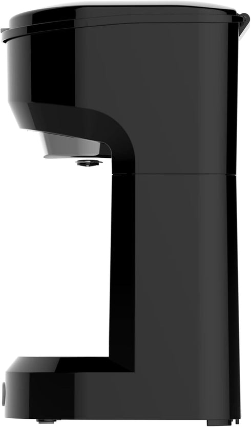 Frigidaire ECMK088-BLACK Retro Single Serve Coffee Maker, 300ml, BLACK