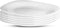 Bormioli Rocco Parma Set of 6 Appetizer, Salad, Dessert Plates, 7.75 Inch, White, Dishwasher Safe