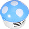 FAVOMOTO Mini Cute Table Dust Vacuum Cleaner, Portable Mushroom Vacuum for Home Office, Handy Dust Sweeper