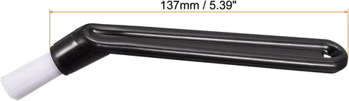 MECCANIXITY Coffee Machine Brush, 5" Length Nylon Head for Cleaning Espresso Machines and Grinders