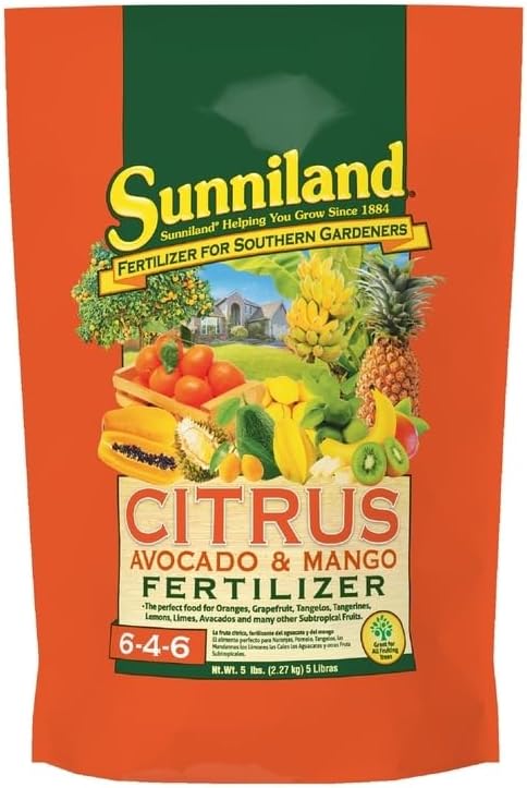 SUNNILAND 120236 5 lb Citrus, Avocado and Mango Fertilizer