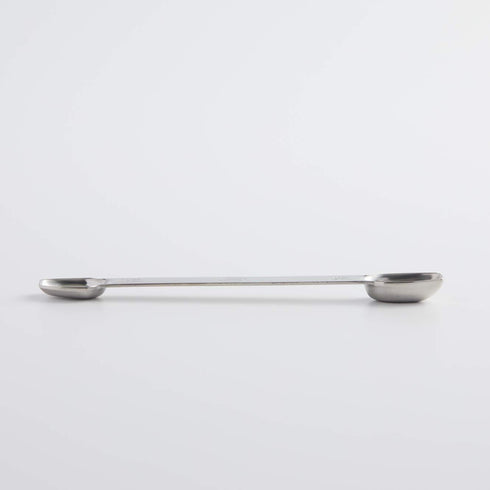 AllSpice Stainless Steel Double Sided Measuring Spoon - 1/2 Teaspoon and 1/4 Teaspoon