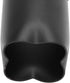 Estink Hair Dryer Holder, 9cm / 3.54in Black Stainless Steel Blow Dryer Shelf for Bathroom