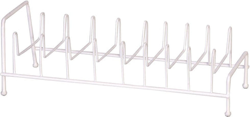 Grayline 40217 Lid Rack Organizer, 13" X 5" X 4-3/8", White