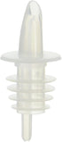 Winco Free Flow Pourers, Clear, 12 Pieces, Medium