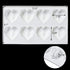 8 Grid Diamond Heart Silicone Cake Mold, 3D Diamond Love Heart Shaped Mould for DIY Cake, Mousse, Dessert