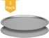 DecorRack 13 Inch Alloy Steel Pizza Pan, Non-Stick Coating, Round Baking Tray for Oven Use (2 Pack)