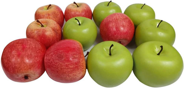 12Pcs Artificial Fruit Fake Simulation Fruit for Home Kitchen Party Photography Prop