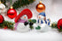 56515 Snowman Couple Salt and Pepper Set, 3-1/2-Inch
