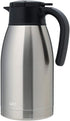 GiNT 64Oz Insulated Stainless Steel Coffee Carafe, Double Walled Vacuum Thermos for Keeping Hot (Silver, 1.9L)