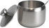 15oz hiwafifi Sugar Bowl with Lid And Spoon, Stainless Steel Sugar Creamer Container, Round Sugar Jar, Durable Sugar