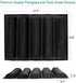 5 Loaf Silicone Bread Mold - Flexible Reusable Non-Stick Baking Mould with Perforated Forms