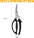 HeesHoos Poultry Shears, Heavy Duty Poultry Scissors & Chicken Shears for Easier Spatchcock, Cutting Chicken Bones