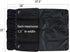 Tosnail Black Chef Knife Case Roll Bag with 21 Slots & 1 Large Zipper Pocket, Easy Carry Handle and Shoulder Strap