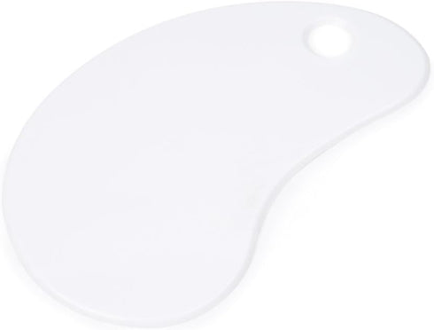 Fox Run Dough and Bowl Scraper, Curved Design, White