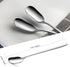 Long Handle Ice Tea Spoons - 9.1-Inch Tea/Coffee/Ice Cream Spoon - Stainless Steel Mixing Spoons, Set of 4