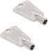 216702900 Metal Freezer Door Keys, Compatible with Frigidaire, Kenmore, GE (Pack of 2)