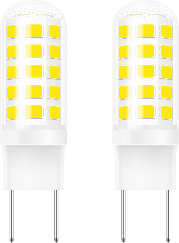 G8 Dimmable LED Bulb 50W Halogen Replacement for GE, Samsung, LG Over the Range Microwave Hood, 120V, 500LM, 2 Pack