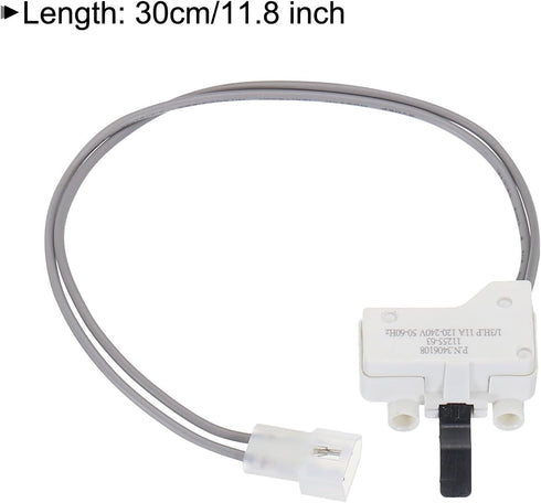 MECCANIXITY 3406108 Dryer Door Switch Replacement - Part AP6008562, PS346705, Pack of 2