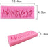 (Set of 2) Green Grass and Garden Picket Fence Silicone Fondant Mold - Chocolate Candy Gumpaste Tool