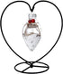 WAJJ Big Heart-shaped Ornament Display Stand Iron Pothook for Hanging Glass Terrarium - Creative Home Garden Wedding