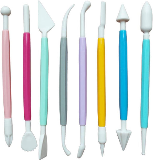 Marshmallow Fondant Cake Decorating Tool, 12 Pcs Sugarcraft Gumpaste Icing Supplies Kit