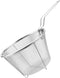 Tofficu Deep Fry Basket with Handle, Foldable 6-Inch Stainless Steel Mesh Frying Basket for Kitchen