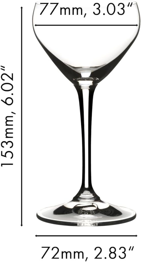 Riedel Drink Specific Nick & Nora Glassware