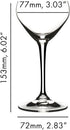 Riedel Drink Specific Nick & Nora Glassware
