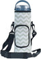 Portable Blender Storage Bag with Shoulder Strap for Ninja 18oz Blast Blender BC151 Series (Grey White)