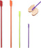 Beauty Spatula 4 PCS Mini Silicone Makeup Spatula for Cosmetics & Kitchen, 3 Sizes