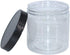 12 Pack 16 oz Plastic Jars With Lids, Clear PET Seal Jar for Food Storage, Kitchen & Craft Storage