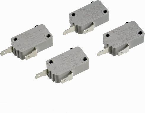 BOJACK Microwave Oven Door Switch KW3A - 16A 125/250 V Door Interloc (Pack of 2 pcs Normally Close and 2 pcs Open