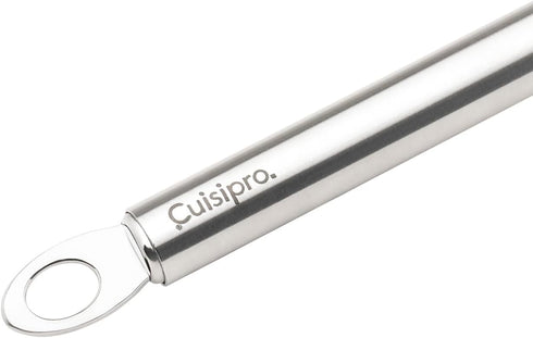 Cuisipro Silicone Flat Whisk, 10-Inch, Red