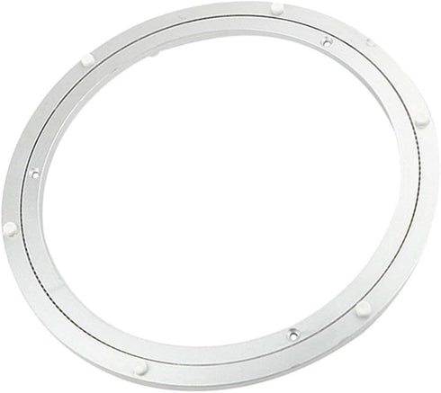 Heavy Duty Aluminum Lazy Susan Rotating Turntable Bearing Swivel Plate for Dining Table (18 inch (12mm))