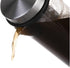 Deluxe Cold Brew Coffee Maker, 44oz/1300ml with Removable Stainless Steel Filter (Stainless Steel)