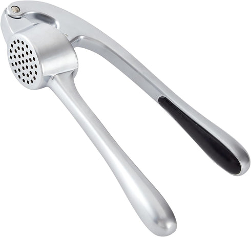 HiramWare Garlic Press, Premium Rust Proof Kitchen Garlic Mincer Crusher Squeezer with Ergonomic