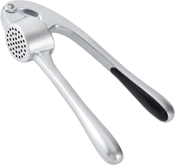 HiramWare Garlic Press, Premium Rust Proof Kitchen Garlic Mincer Crusher Squeezer with Ergonomic