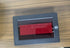 Digital Wall Clock, Battery Operated LED Display Alarm Clock, Brightness Adjustable