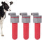 TOHONGADON 3PCS Calf Feeder Pacifier with Fixed Base for Feeding Milk Bucket Cow