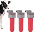 TOHONGADON 3PCS Calf Feeder Pacifier with Fixed Base for Feeding Milk Bucket Cow