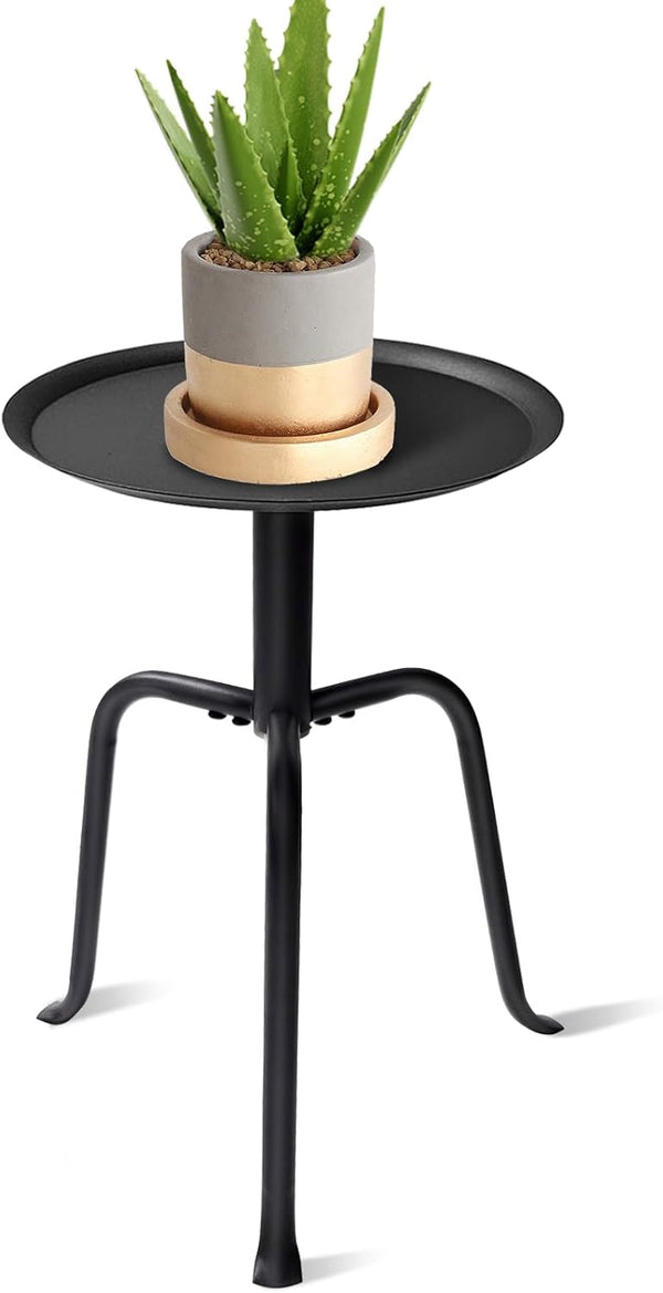 Plant Stand Indoor, Mid Century Single Plant Table, 3-Leg Minimalist Heavy Duty