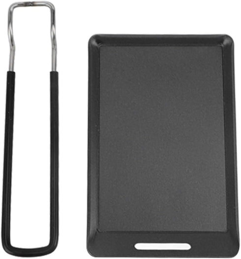 Nonstick Mini Griddle, 5.1 Inch Square Skillet Pan for Grilled Cheese, Cookware for Home & Outdoor Camping