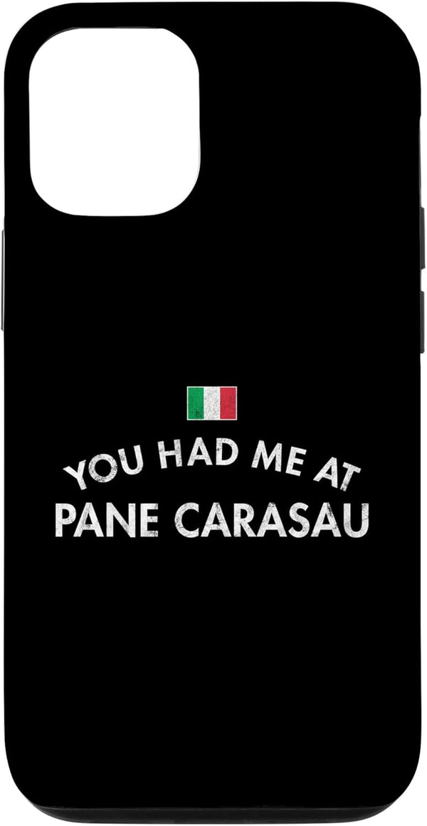 iPhone 14 Pro Case with Pane Carasau Toasted Bread Sardinian Italy Flatbread Crust Design