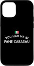 iPhone 14 Pro Case with Pane Carasau Toasted Bread Sardinian Italy Flatbread Crust Design