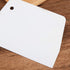 White Plastic Dough Scraper - Cream Smooth Cake Flour Spatula Cutter Baking Tool for Kitchen and Dining