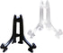 SK 3" High Black Plastic Display Stands, Plate Holders to Display Pictures, Pack of 12 Easels