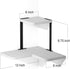 Rustic White Corner Shelf by SRIWATANA - Perfect for Any Room
