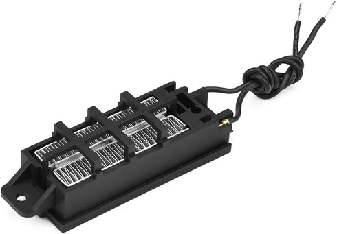 PTC Ceramic Air Heater, 50W 12V AC/DC Conductive Type PTC Heating Element for Electric Heater
