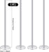 Cake Heating Rod 5.71 Inch Sliver Baking Nails for Baking Stainless Steel Heating Core for Cakes Baking Stick Supplies (8 Pcs)
